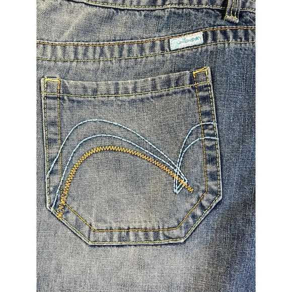 UNIONBAY Blue Denim Midi Skirt - Picture 7 of 10